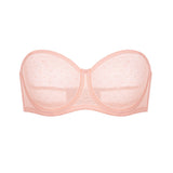 Women's Sexy Mesh Strapless Bra Peachy Keen