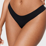 Women's V-shaped Low Rise Thongs 3 Pack Chic 7 (3pack)