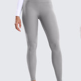 Women's Fleece Lined Leggings 28" Rhino Grey