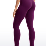 Women's Yoga Leggings 28" Plum Magenta