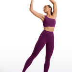 Women's Yoga Leggings 28" Plum Magenta