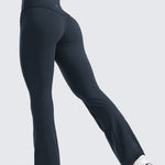 CRZ YOGA Women's High Waist Flare Leggings 29" True Navy