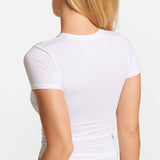 SOULVOR Short Sleeve Crew Neck T-Shirt White