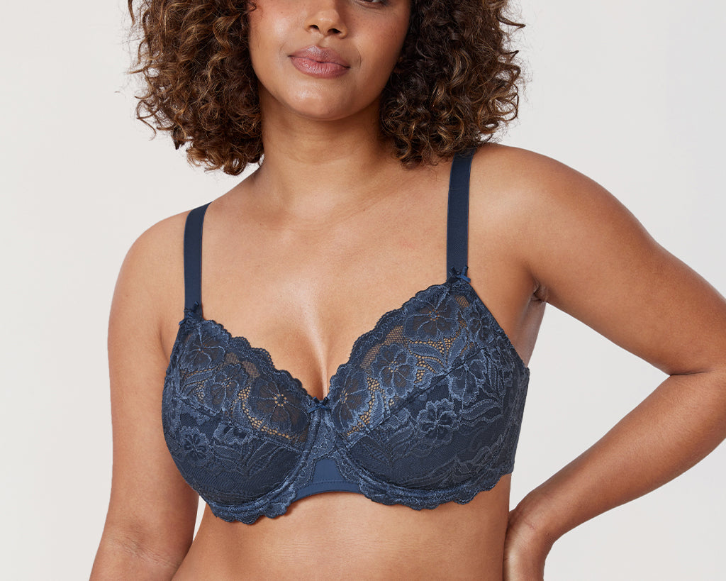Women's Floral Lace Underwired Bra Sargasso