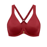 Women's Plunge Racerback Front Closure Bra Ivory