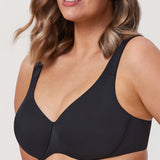 Women's Unlined Minimizer Bra Black