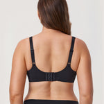 Women's Unlined Minimizer Bra Black