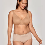 Women's Unlined Minimizer Bra Chanterelle