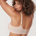 Women's Vintage Lace Front Closure Bra White