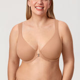 Women's Plunge Back Posture Bra Barely Buff