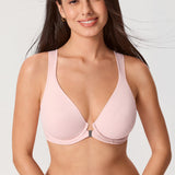 Women's Plunge Back Posture Bra Gentle Rose @model_info:ESA4