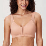 Women's Soft X-shaped Back Posture Bra Black