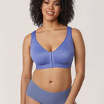 Women's Soft X-shaped Back Posture Bra Soft Tan