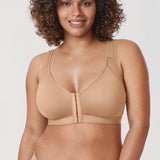 Women's X-shaped Back Posture Bra Rose Smoked