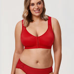 Women's X-shaped Back Posture Bra Black